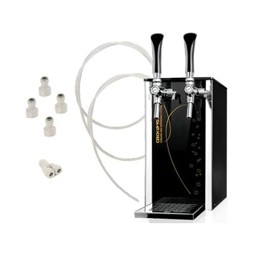 Compact cider coolers and sets