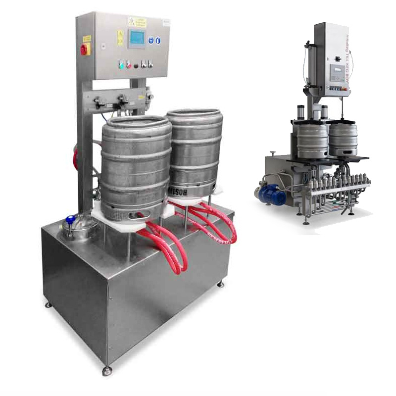 Machines for filling cider into kegs